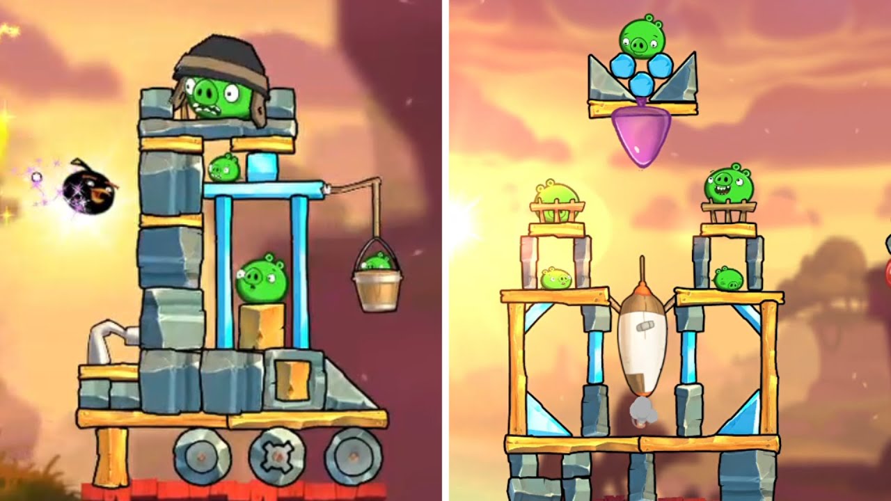 Clearing Level in Angry Birds 2 | Angry Birds 2 | Demon Divyansh.