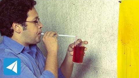 Use two straws to create a fine mist water spray | Pressure | Physics