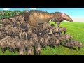 LEVEL 9999 Gods vs 200 Pigs Animal Revolt Battle Simulator