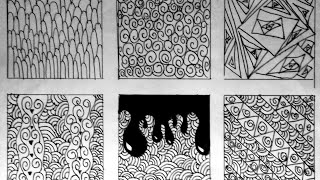 6 Patterns Doodle Art Easy For Beginners Who Want To Try Making Doodles - Part 2
