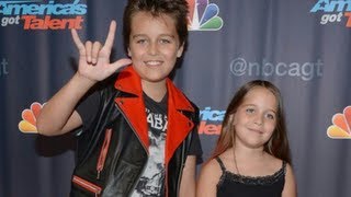 Aaralyn & Izzy,"Metal Heads"on America's got talent.