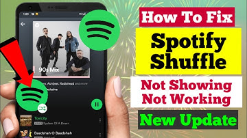 How To Fix Spotify Shuffle Not Working and Showing 🔴  shuffle button missing spotify 2023