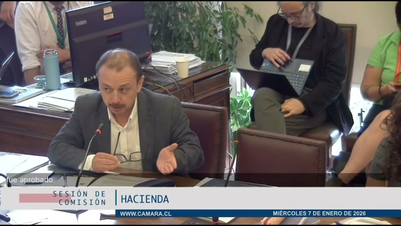 Comisión de Hacienda 7 de enero -  Reajuste del sector público