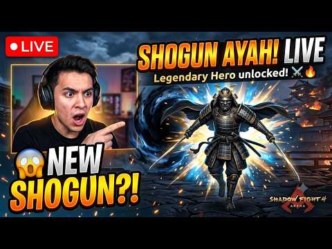 SHOGUN IS FINALLY HERE! 😭🔥 New Legendary Hero Gameplay & Abilities! (SF4 Arena) #live