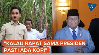 Wapres Gibran Cerita Tradisi Ngopi dengan Presiden Usai Mencoba Kopi Ijen