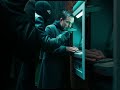 NEVER turn your back at an ATM! 😱 Poor AI #CCTV #atmsecurity #cameracaught #cctvfootages #viral