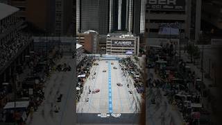 A Pit Lane Like No Other 👀 #Indycar #Racing #Detroitgp