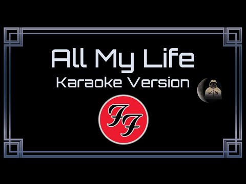 Foo Fighters All My Life CC Karaoke Instrumental 