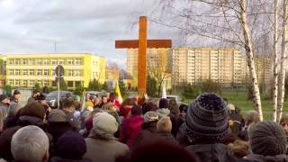 Peregrynacja krzyża Światowych  Dni Młodzieży w Diecezji Katowickiej