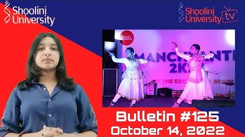 Number 1 | Bhavna | #shoolinitv  #125 #shooliniuniversity #news