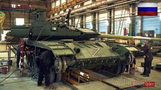 Terrifiying !! Russian T90 Tanks Factory Shocked The World