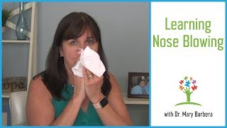 Teaching Kids with Autism the Steps to Nose Blowing