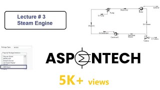 Simulation of Steam Engine in Aspen HYSYS - Lecture # 3