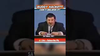Buddy Hackett Cant Believe It Hollywood Squares Answer Shocks Delights Crowd shorts jewishhumor