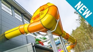 Crazy Cone Waterslide: Maelstrom [NEW 2017] Coral Reef Bracknell