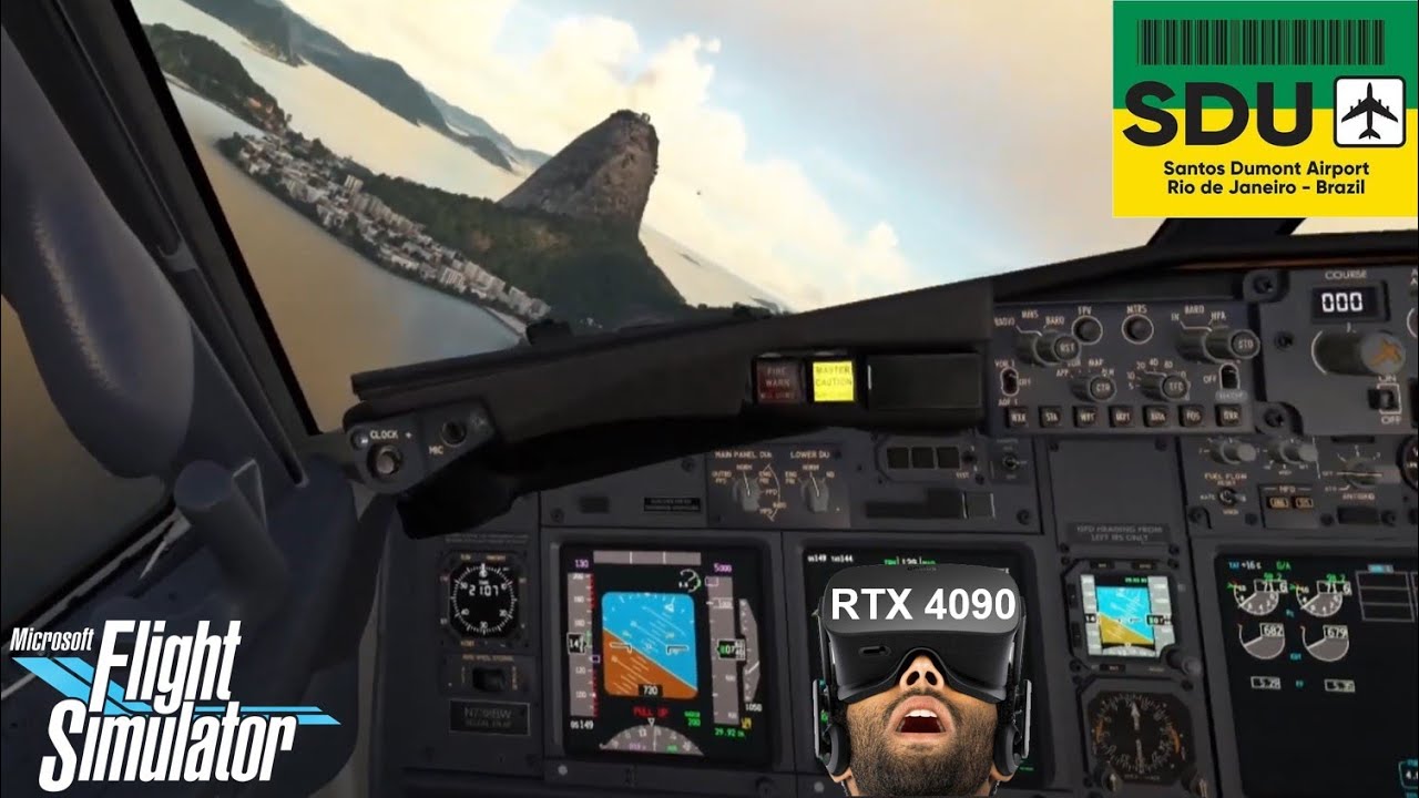 PMDG 737 VR | Santos Dumont Airport 
