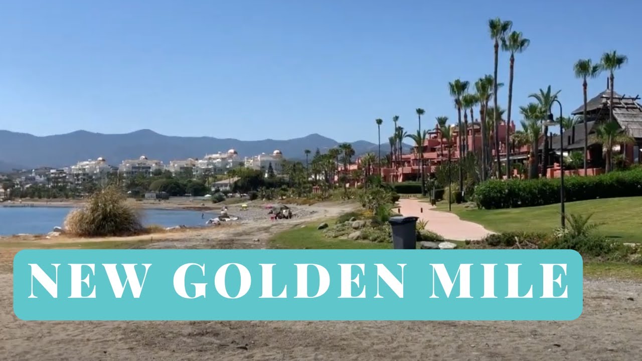 New Golden Mile Estepona The Walk from Costalita to Velerin on the