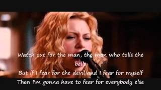 Video thumbnail of "I Can't Go On, I'll Go On (Featuring Aly Michalka), Amphetamine Lyrics ( Bandslam Soundtrack )"