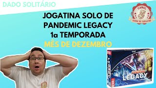 Dado Solitário - Jogatina Solo de Pandemic Legacy 1a Temporada - Mês de Dezembro screenshot 2