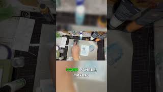 Gel Plate Technique: Card Backgrounds with Brayer