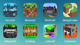 Ice Craft, Minecraft, ShinCraft, MergeCrafter, AtharCraft, Crafting and Building, Lokicraft screenshot 5