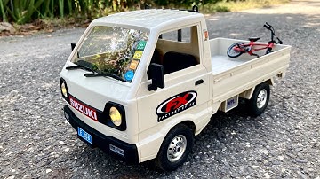 แกะกล่อง | WPL D12 Suzuki Carry RC Scale 1:10 Kei Truck #rccar #wpl #unboxing