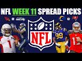 NFL WEEK 11 PICKS, SPREADS AND BETTING ADVICE along with ...