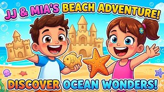 Hidden sea creatures revealed | Dolphins, starfish, and tidal pool discovery