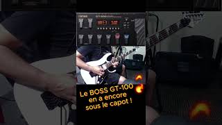 Le BOSS GT-100 en a encore sous le capot !!! #guitar #boss #metallica