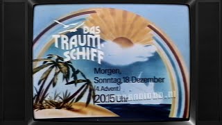 ZDF - Das Traumschiff promo, Heute (1'43'') (19831217, 2205) [VCR N1700]