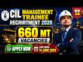 🔥 Coal India MT Recruitment 2026 | 660 Vacancy Apply Online