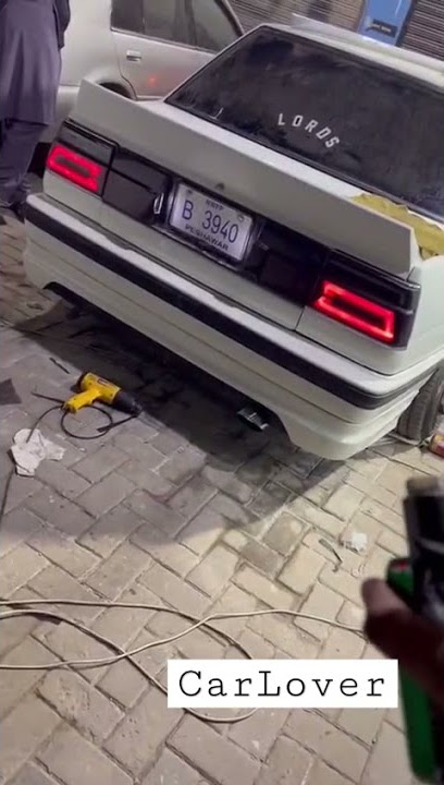 Check Corolla 86 Exhaust Sound 🔥 Modified 😍 CarLover 👑