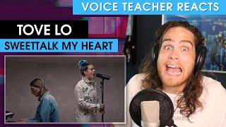 Voice Teacher Reacts to Sweettalk my Heart - Tove Lo