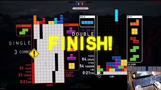 Tetra League VS Cubi and GelatinousBoi