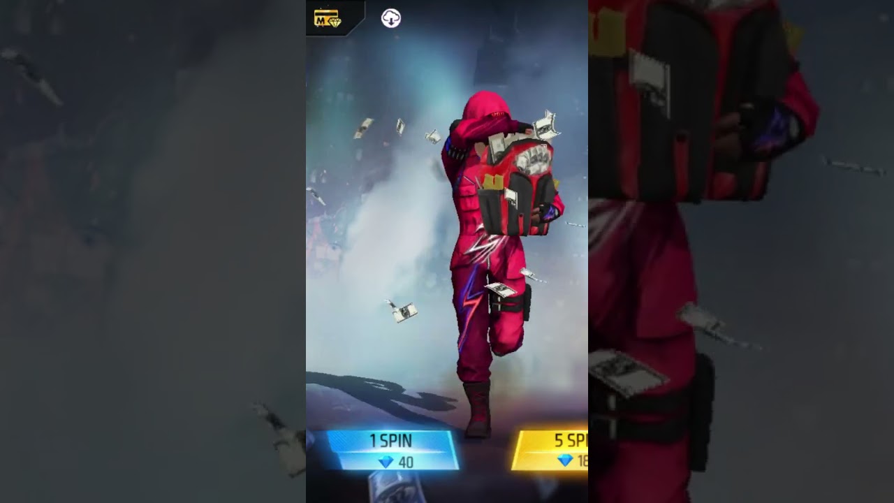 free fire new event red top criminal and neon criminal bundle 