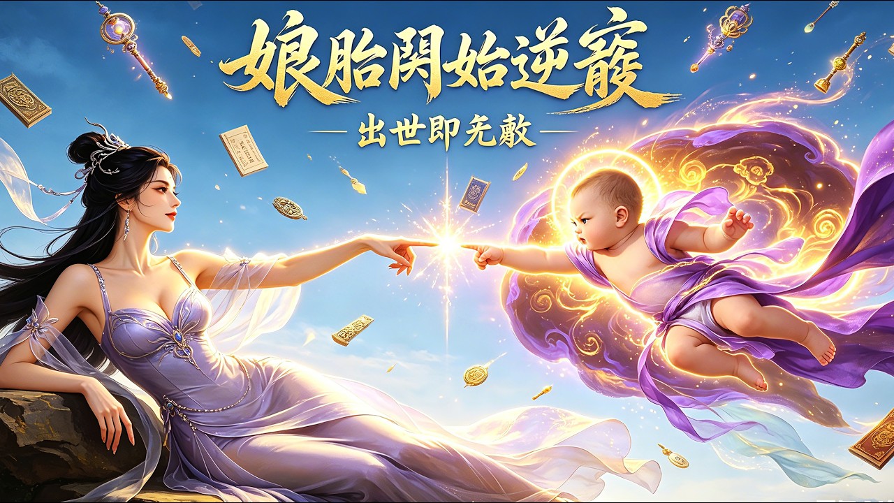 【FULL】《娘胎开始逆袭，出世即无敌》胎中嬰兒覺醒神級系統，吸盡母體靈氣，出世即無敵！是魔丸還是靈珠？ #漫畫 #男頻 #熱門漫畫