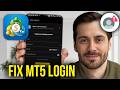 How To Fix MetaTrader 5 Account Login Authorization Failed Issue