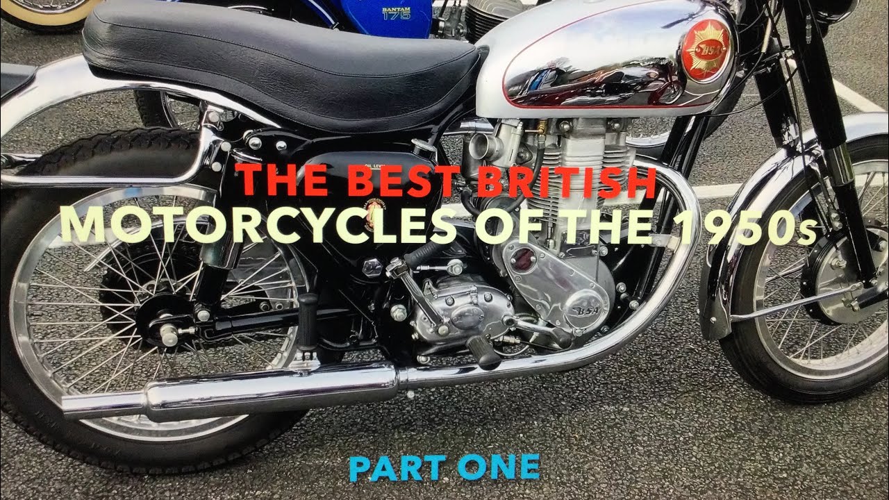 Best British Motorcycles of the 1950s - YouTube