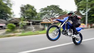 Papa Kinarace Sudah Mulai Bisa Adaptasi Mengendalikan Yz 250cc Di Medan Exstrim 
