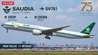 SAUDIA'S LEGENDARY 75TH ANNIVERSARY B777 | Delhi to Riyadh βοΈ SV761 | Boeing 777-300ER | #msfs2024 SAUDIA'S LEGENDARY 75TH ANNIVERSARY B777 | Delhi to Riyadh βοΈ SV761 | Boeing 777-300ER | #msfs2024