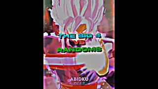 The Big 4 Vs Randoms - Dragon Ball Legends