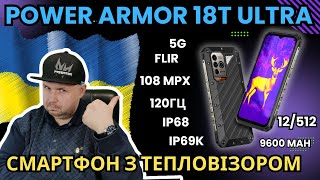 Смартфон З Тепловізором Ulefone Power Armor 18T Ultra З Вражаючими Характеристиками