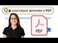 Auto-Generate Custom PDFs in Smartsheet Without Manual Work