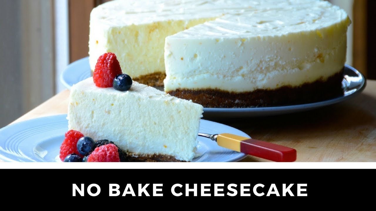 No Bake Cheesecake Recipe Youtube