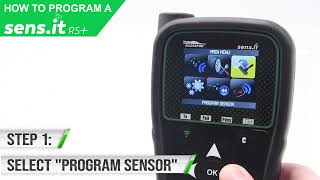 How to Program Alligator RS+ TPMS Sensor (English)