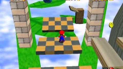 SM64SR - getting to the wing cap switch