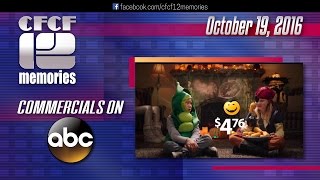 2016-10-19 - Halloween commercials during Charlie Brown on ABC