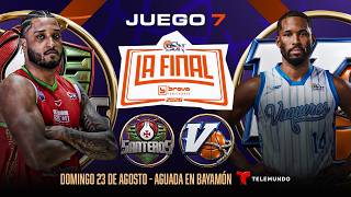 Santeros de Aguada vs. Vaqueros de Bayamón - Juego #7 - La Final Brava - BSN2026