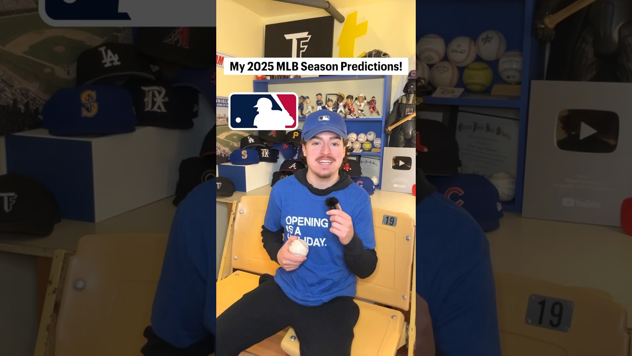 My 2025 MLB Season Predictions!🔥⚾️