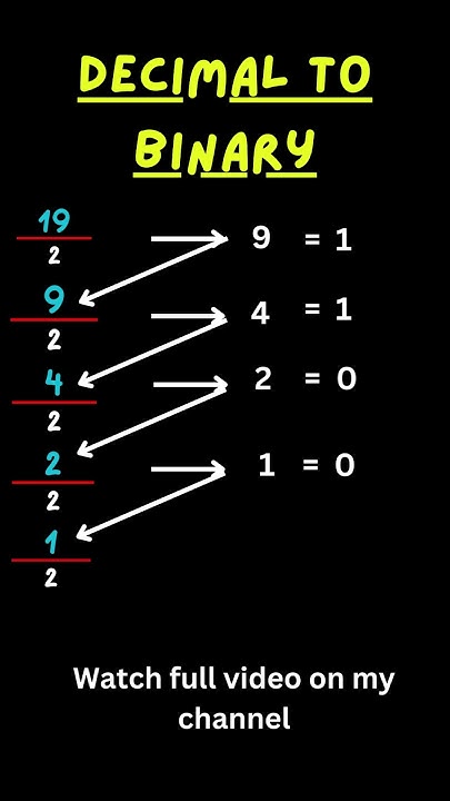 "Ultimate Guide: Decimal to Binary Conversion Explained Step-by-Step ...